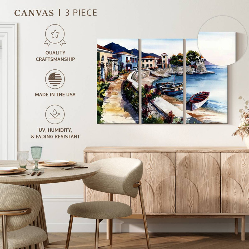 Gillard Nafpaktos, 32" H x 50" W