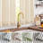 Rod Pocket Striped Kitchen Curtains-69783636-69783598