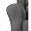 Chaise berçante rembourrée en tissu