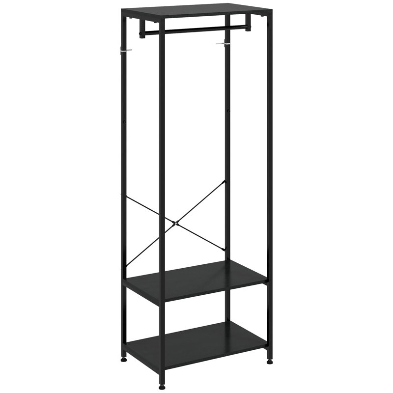 Angelleigh 60cm Clothing Rack