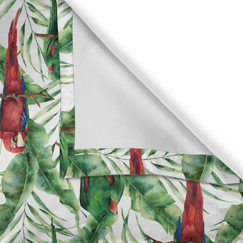 Chesterbrook Polyester Semi Sheer Curtain Pair