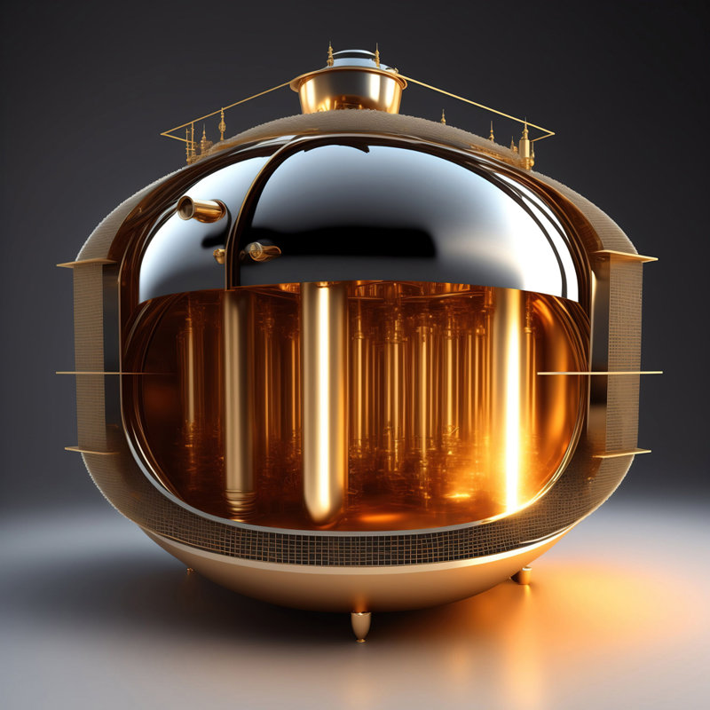 " Time Machine Chamber " by Stephen Chambers, 26" W x 26" H