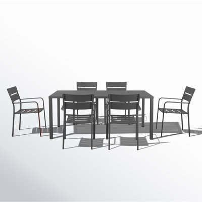 Ottie 71" Patio Dining Set