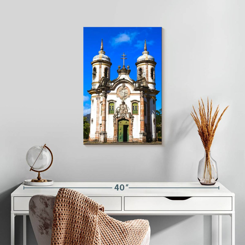 Église Adella de Saint-François d'Assise, H 24 po x l 16 po