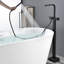 Bec de baignoire au sol avec douchette-93332458