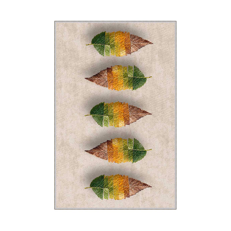 High-Quality Hall Carpet, 3D Digital Print, 3.3 x 4.9 Feet | 100% Polyester, 650 g/m², 0.3 in Pile Height | Antibacterial, Non-Slip Underside, Machine Washable | Perfect for Entryways, Living Rooms & More