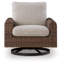 Chaise longue pivotante avec coussin Angel Island