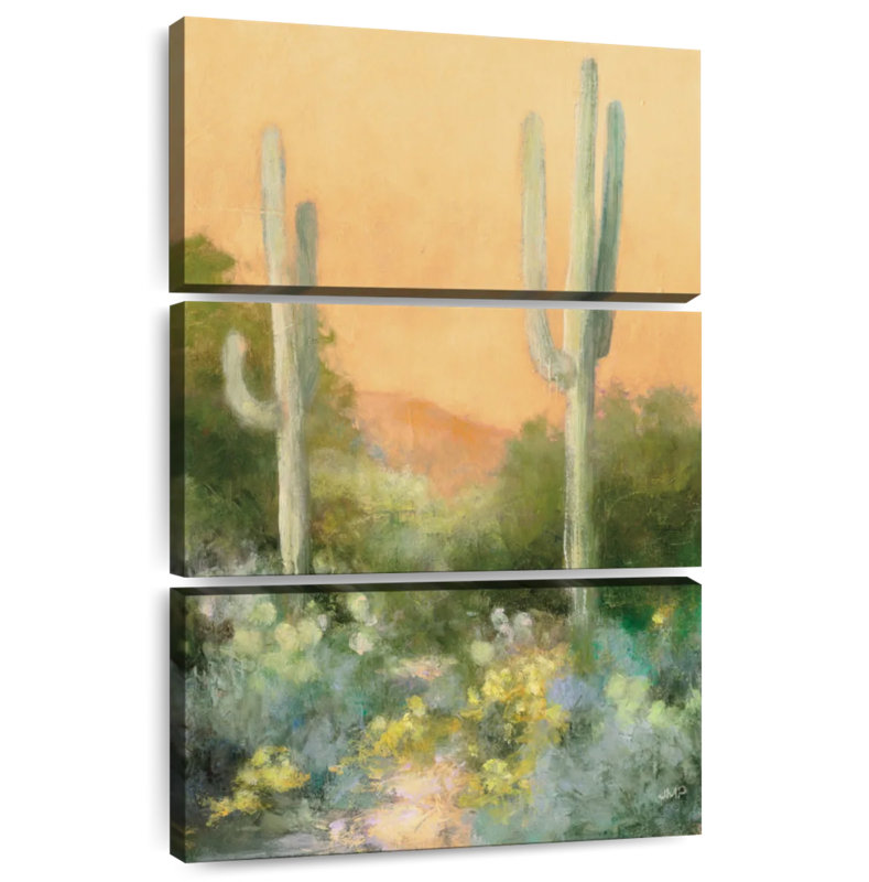 Harnek Orange Sunrise Desert I, 74" H x 48" W