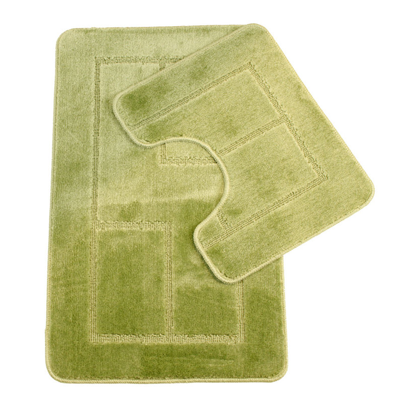 Abibatu Non-Slip Bath Rug, Sage