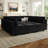 Wylodene 90.2" Wide Velvet Reversible Storage Modular Sofa Sectional Couch Convertible Livingroom Bedroom Large Sofa Bed Sleeper-1665518157