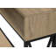 Table d'appoint, console, vestibule, étroit, canapé, salon, chambre à coucher, métal stratifié, contemporain, moderne-745072268