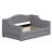 Space-Saving Upholstered Daybed Designed with Under-Bed Drawers and a Stylish LED Belt-1566272866