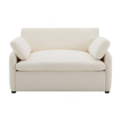 50*43 Oversized Single Sofa Chair, Wide And Deep Seat Accent Chair, Modern Upholstered Comfy Armchair For Living Room