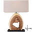 Lampe de chevet noire 24,75 po Manrique