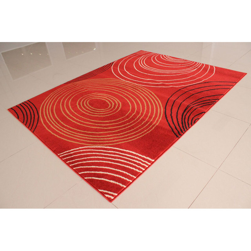 Geometric Rug, Rectangle 4' x 6'