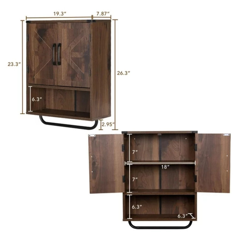 Armoire à pharmacie l 19,3 po x H 26,3 po