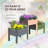 Raised Garden Bed with 3 Planter Box-2026089947