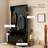 Hall Tree with Storage Bench, 3-In-1 Entryway Organizer with Coat Rack &amp; Shoe Storage | Black | Coat Racks-1988559753
