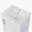 Meuble-lavabo polyvalent avec plusieurs options de rangement et fabrication durable
