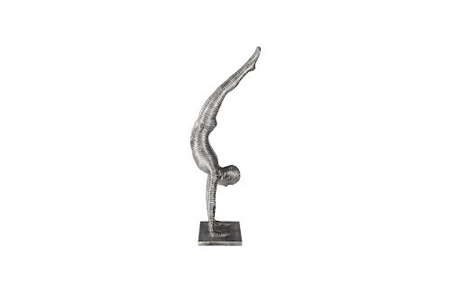 Small Aluminum Handstand Sculpture