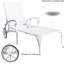 Méridienne en aluminium coulé 1Pcs blanc-967572571