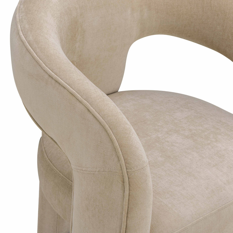Tabouret de comptoir Malone, Tabouret de comptoir (siège d'une hauteur de 26 p, Taupe