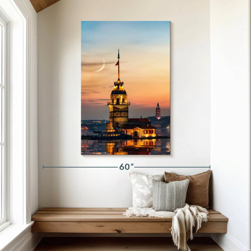 Sireci Istanbul Maiden Tower, 48" H x 32" W