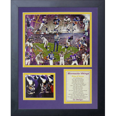 Memorabili encadrée vikings viking greats