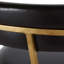 Matthew Wing Back Side Chair in Black
