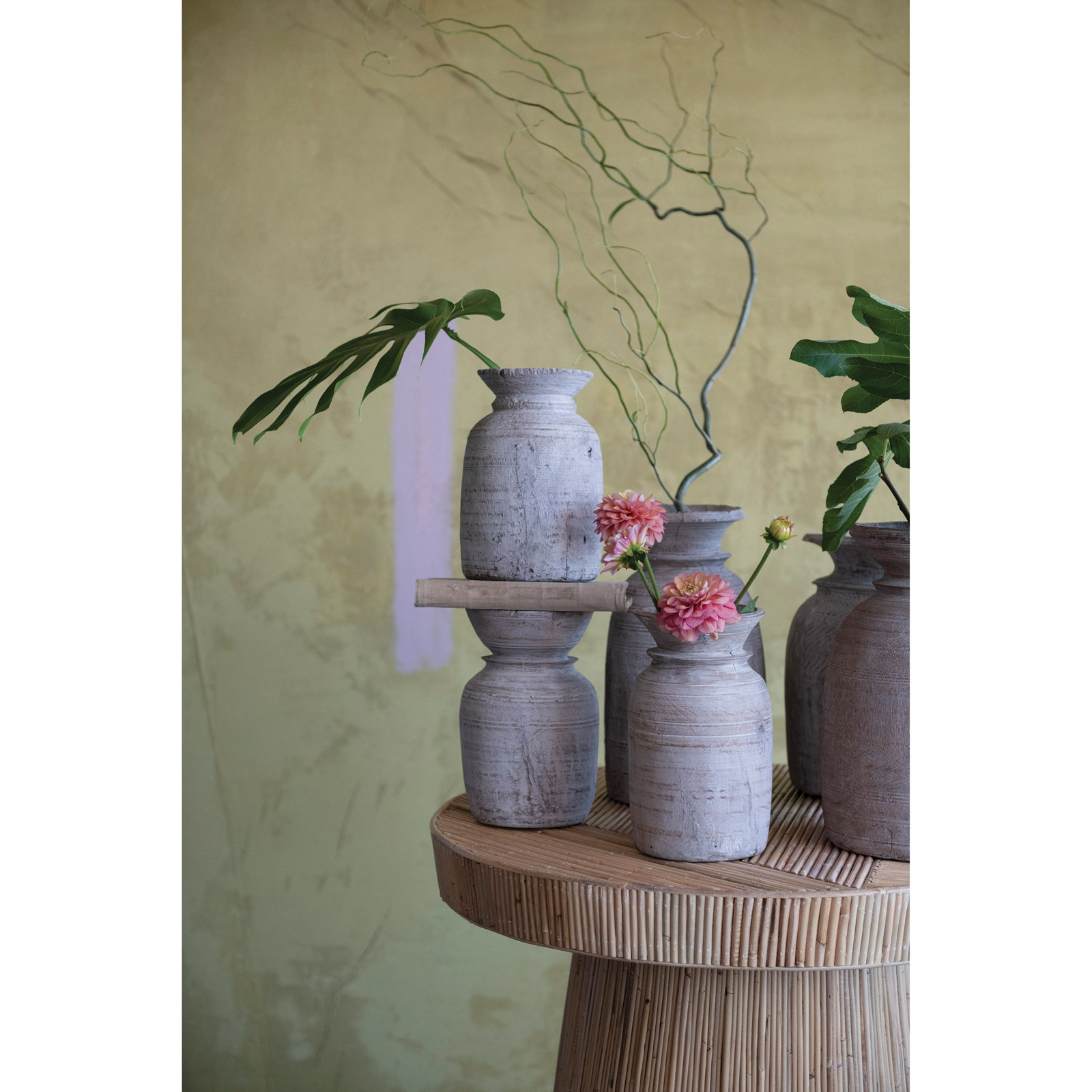 Stonebridge Wood Table Vase