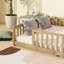 Grand lit au sol avec clôture de sécurité, style Montessori sans porte-1659572358-1659572363
