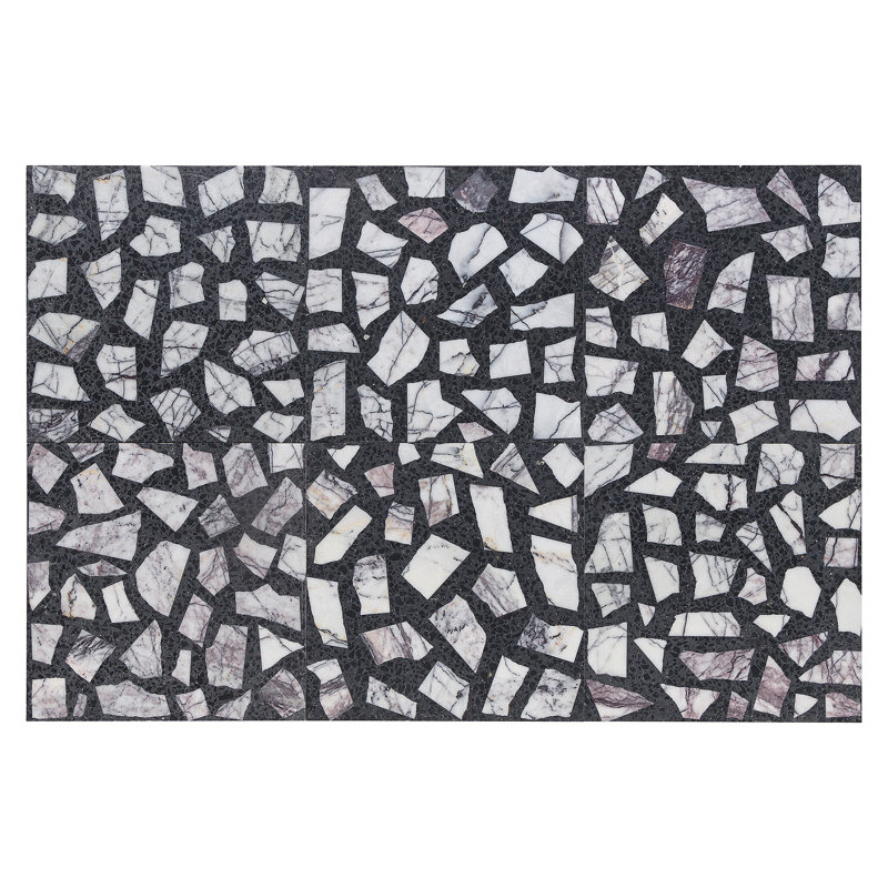 True Terrazzo 15.98 In. X 15.98 In. Honed Terrazzo Floor And Wall Tile (3.55 Sq. Ft. / Case)