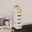 Armoire de rangement roulante à 5 niveaux avec tiroirs-1056080596