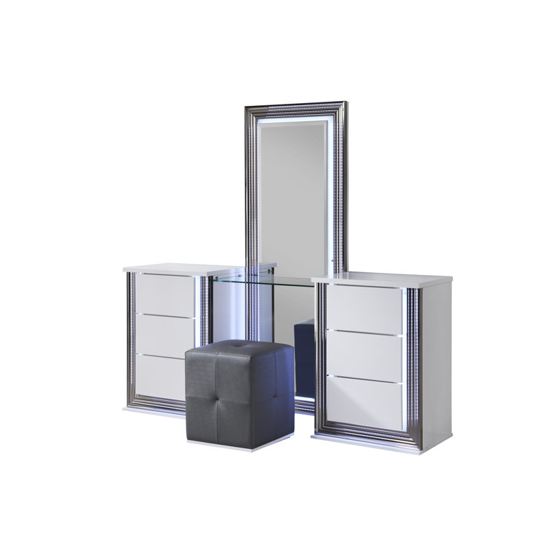 Meuble-lavabo, Blanc