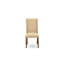 L'ensemble de table de salle à manger 5 pièces pour 4 personnes comprend une table de cuisine rectangulaire avec rallonge amovible et 4 chaises Parsons en tissu brun clair clair, Jacobean-1218732833-1306608973-1218732844