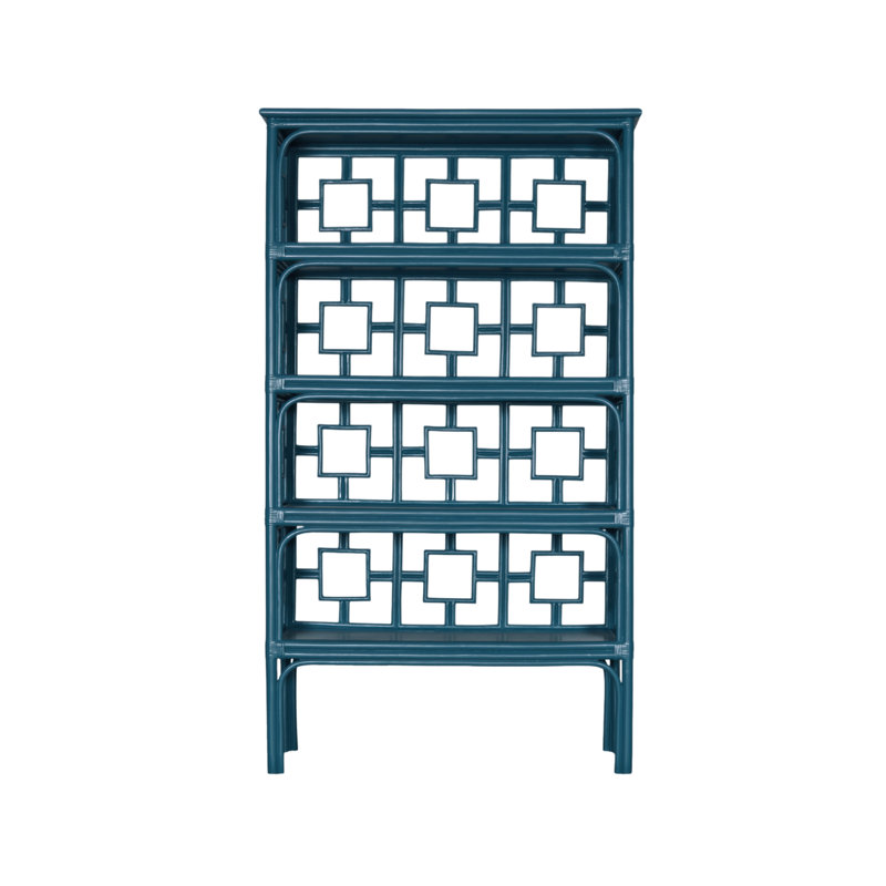 Bibliothèque Sobe H 70,5 "x l 41,5", Bleu surf