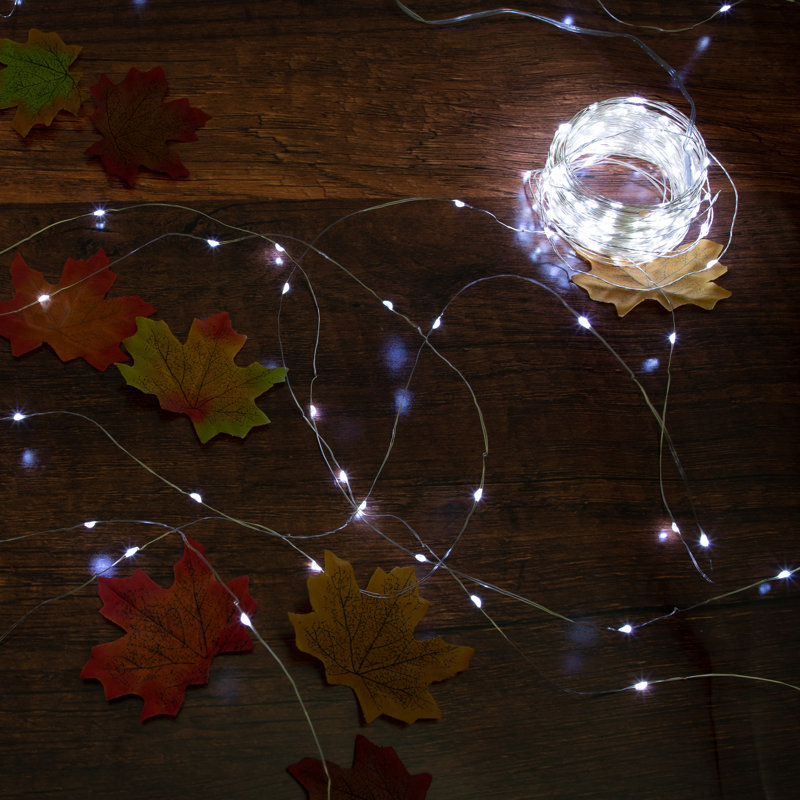 3190cm LED Solar Powered 300 - Bulb Fairy String Light