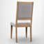 Ensemble de salle à manger extensible 7 pièces, table extensible rectangulaire, bois, placage de grain de bois, maison de campagne moderne, salle à manger-47588727