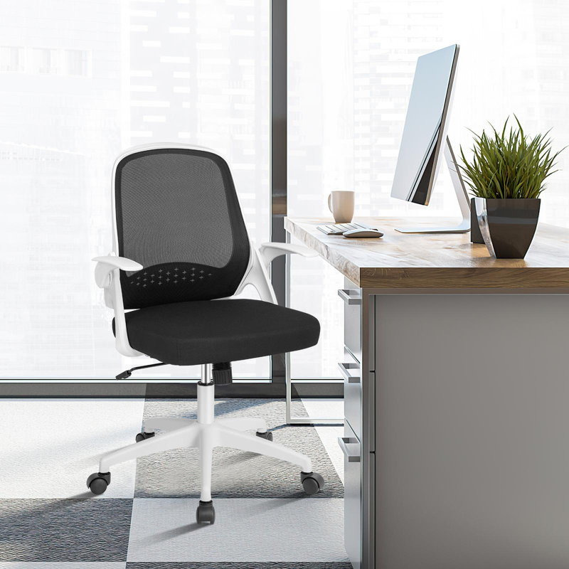 Chaise de travail en filet Izy, Blanc