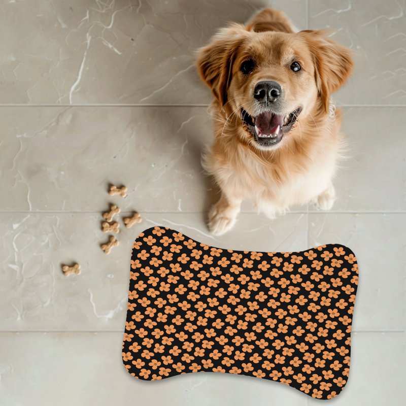 Bloom Wave - Tapis d'alimentation en os 1 pièce