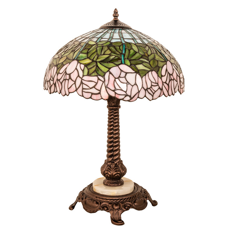 Cabbage Rose Table Lamp