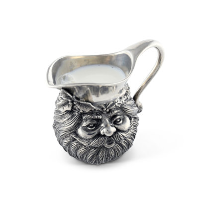 Pewter Santa Sugar Bowl