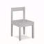 Ensemble 3 pièces de table et deux chaises effaçables pour enfant, gris-130374921