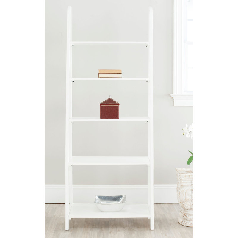 Albirta Ladder Bookcase, White