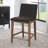 Allaire Upholstered Counter Extra Tall Stool with Solid Wood Frame