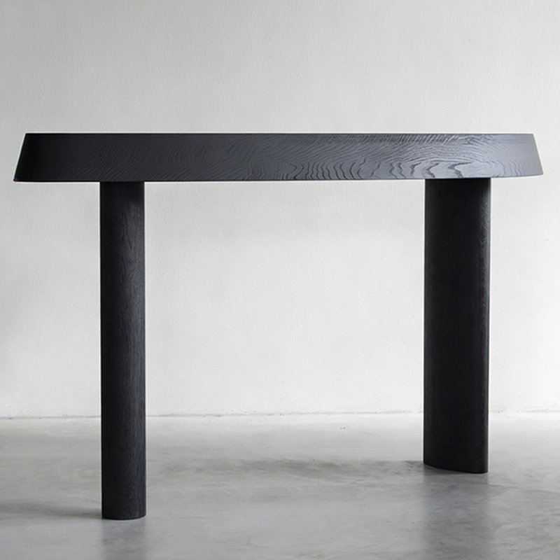 Console de style chinois rustique et élégante, H 33,9 po x l 55,1 po x P 13,8 po