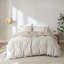 Ensembles de literie en coton biologique pour grand lit, grand confort maison de campagne