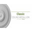 Médaillon de plafond classique Endurathane, diamètre extérieur 44 1/2 po x P 4 po x P 4 po (convient aux auvents jusqu'à 8 1/4 po), finition bronze frotté peint à la main-17667109
