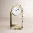 Reze Modern & Contemporary No Numbers Metal Quartz Movement / Crystal Tabletop Clock-910037688