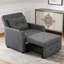 Sleeper Chair 3-in-1 Convertible Chair Bed Pull Out Sleeper Chair Beds Adjustable Single Armchair-223028819